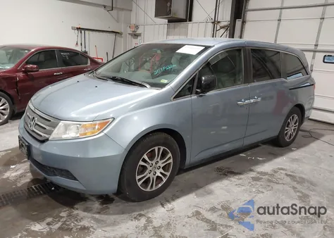 2011 Honda Odyssey Ex from USA, damaged, VIN 5FNRL5H44BB051539